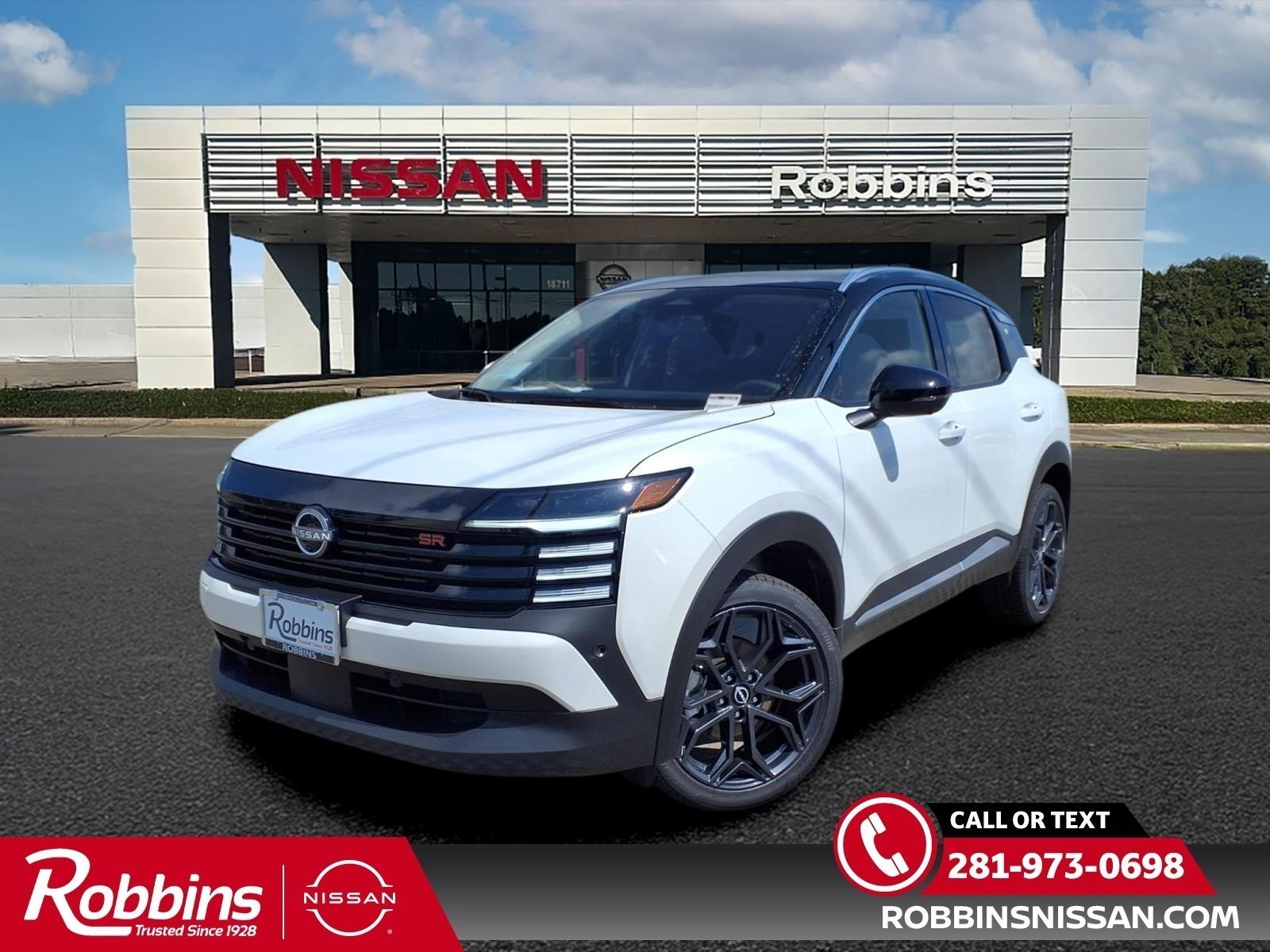 New 2026 Aspen White TriCoat / Super Black Two-tone Nissan SR image 1