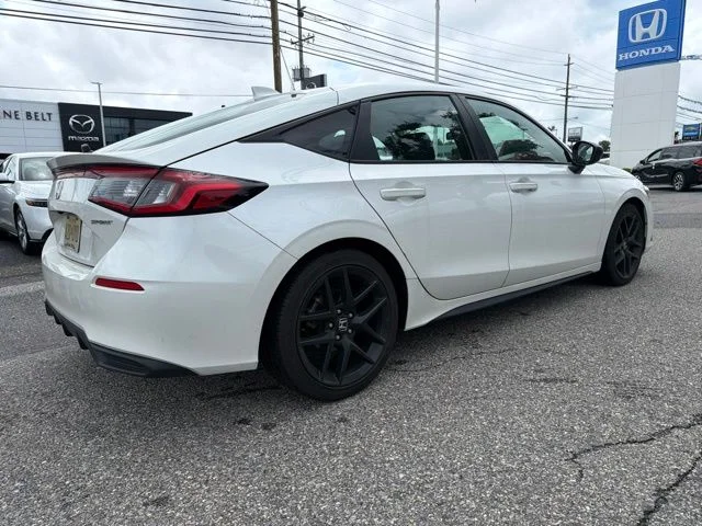Used 2024 Platinum White Pearl Honda Sport image 4