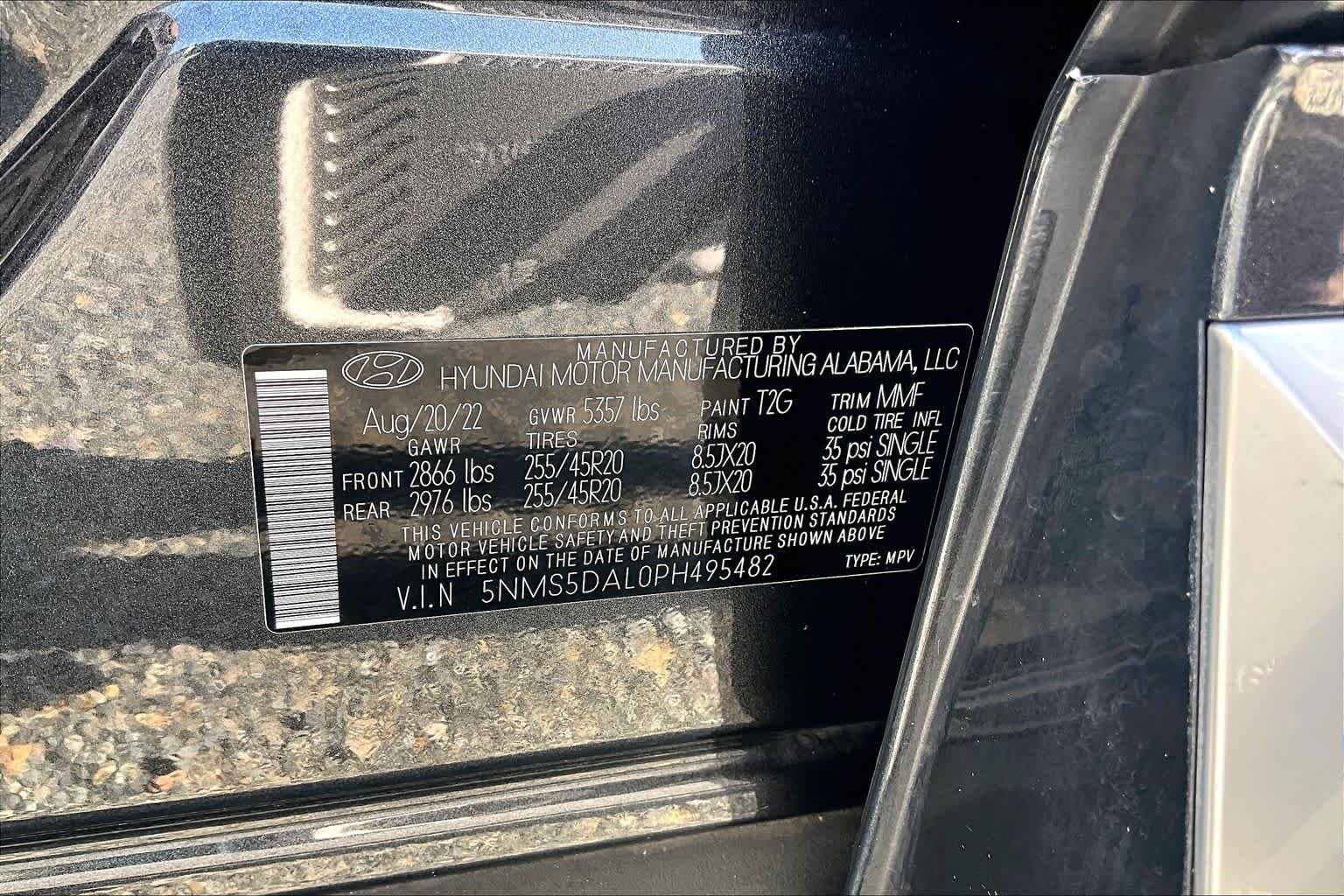 Used 2023 Portofino Gray Hyundai Calligraphy image 34