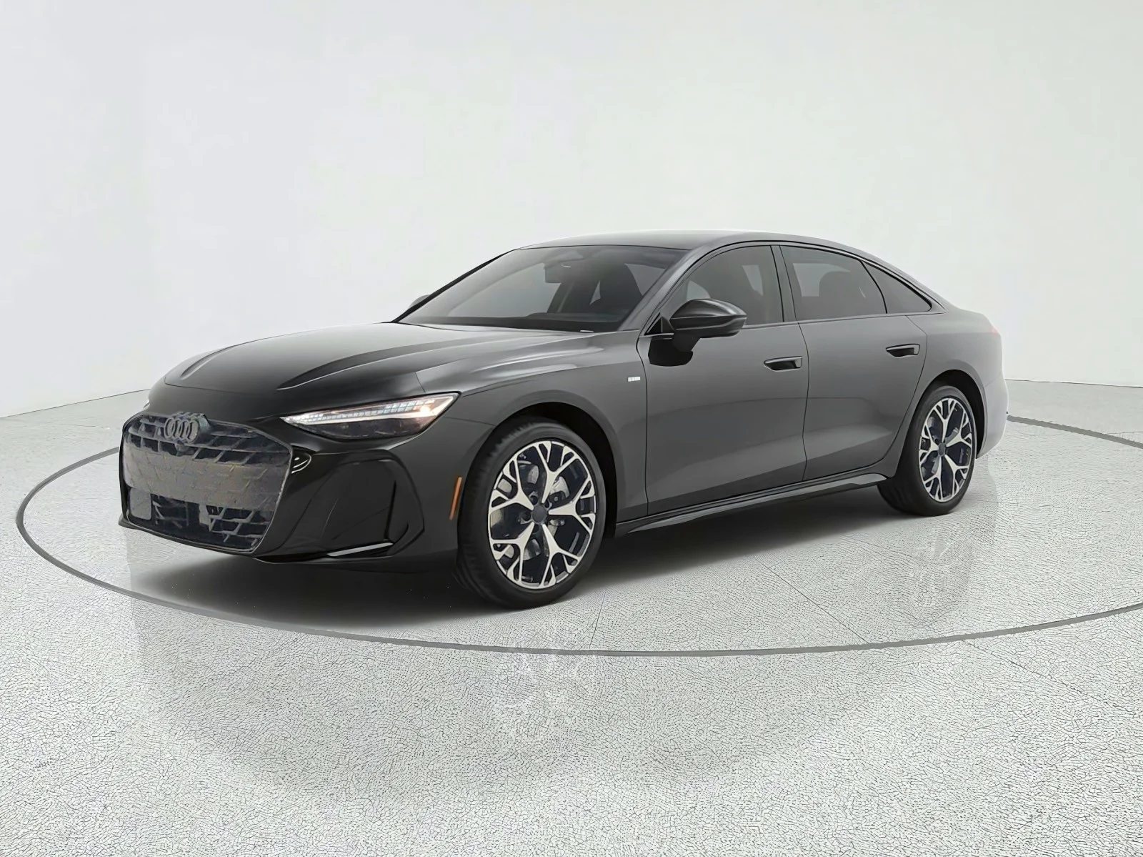 New 2026 Midnight Green Metallic Audi Premium Plus quattro image 1