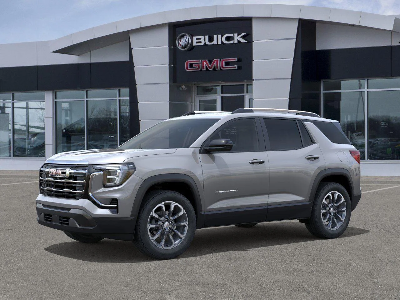 New 2027 Sterling Metallic GMC AWD Elevation image 2