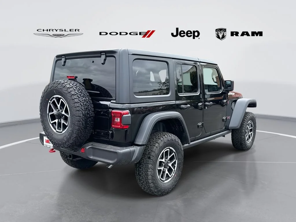 New 2025 Black Jeep Rubicon image 3