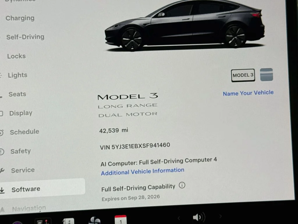 Used 2025 Gray Tesla Long Range image 12