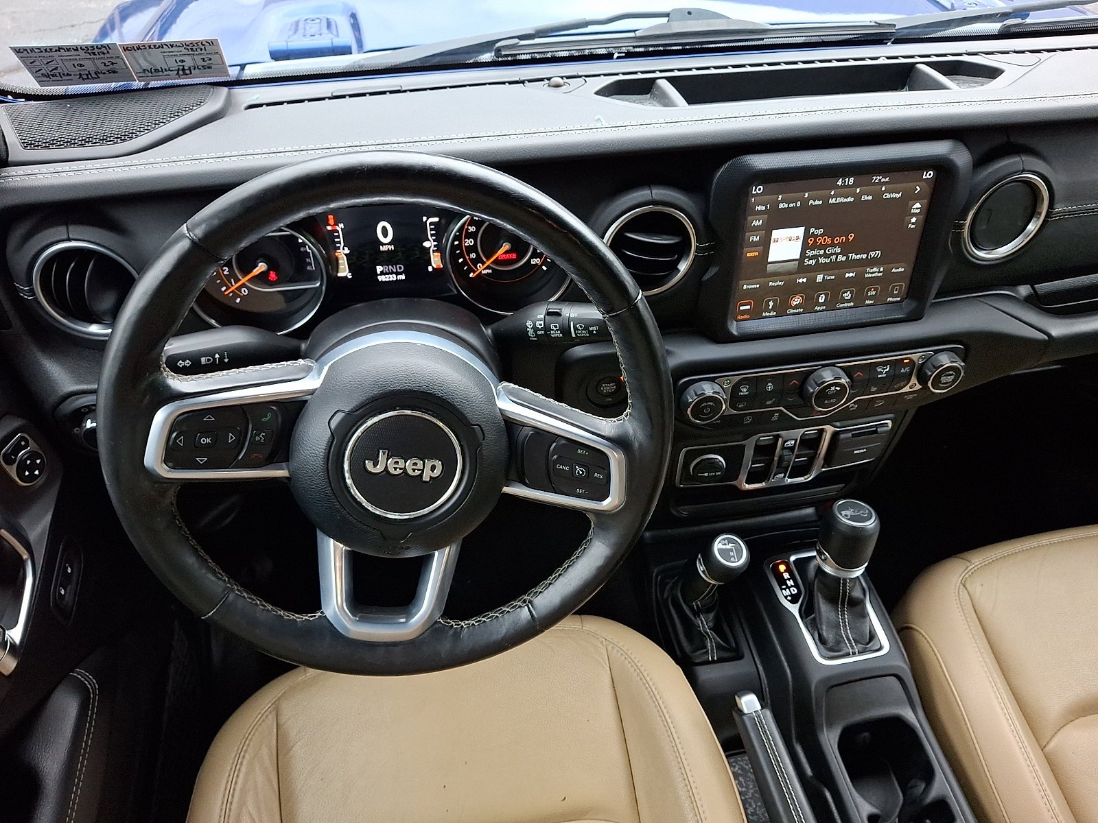 Certified Used 2019 Ocean Blue Metallic Clearcoat Jeep Sahara image 12