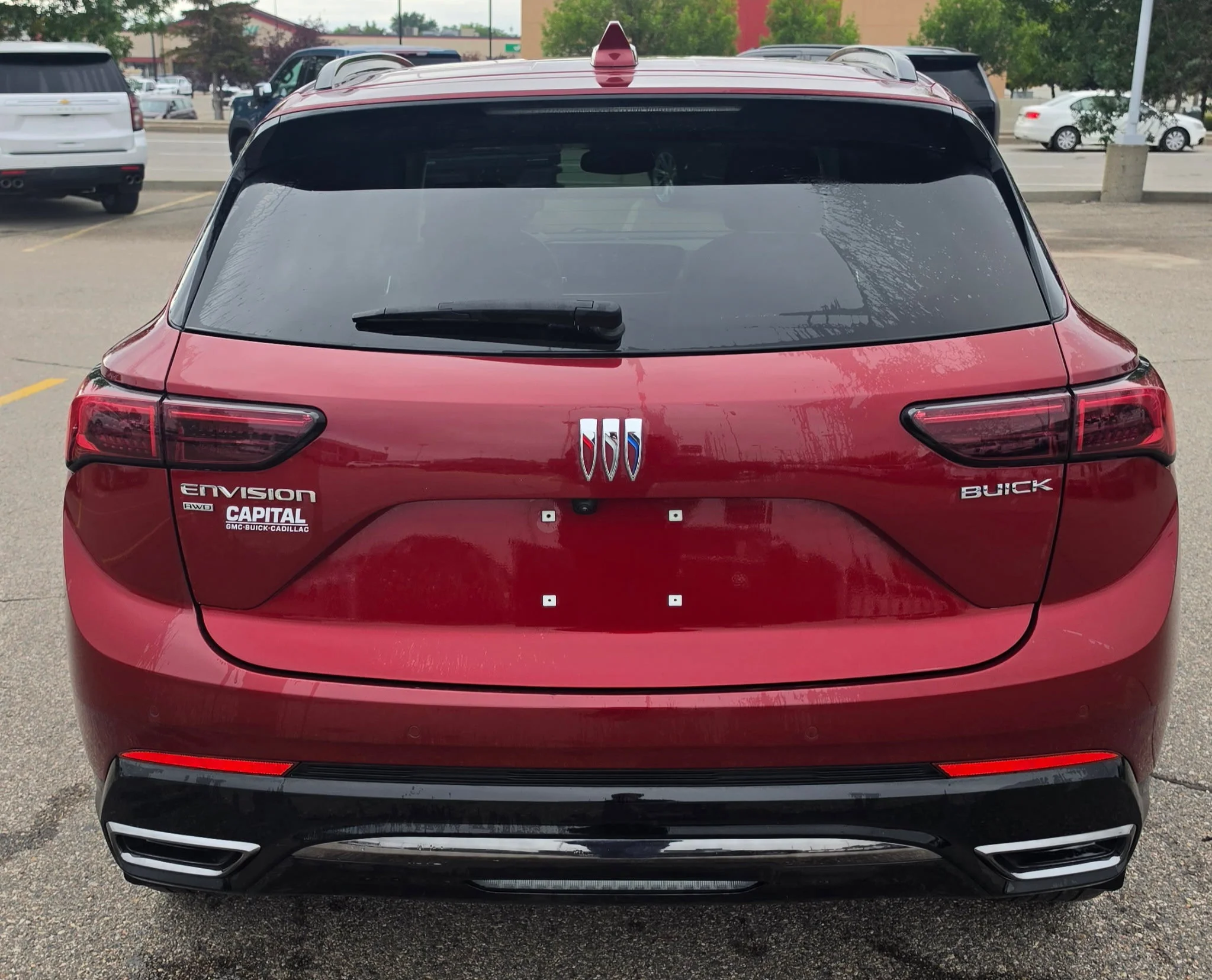 Used 2024 Red Buick Sport Touring AWD image 4