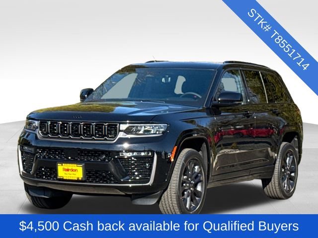 New 2026 Diamond Black Crystal Pearl-Coat Exterior Paint Jeep Limited Reserve image 2