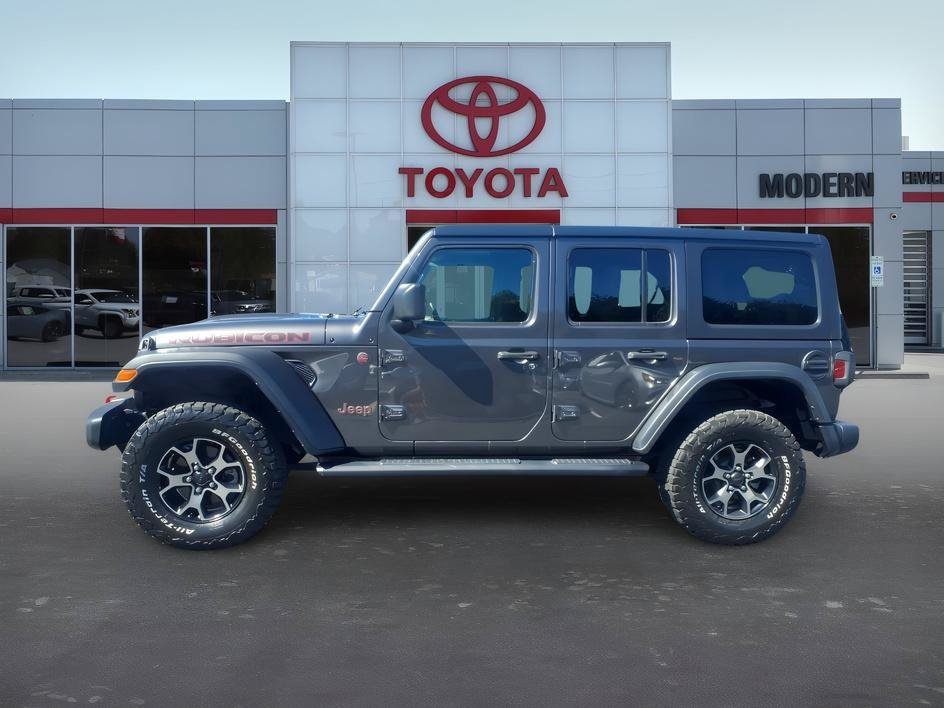 Used 2018 Granite Crystal Metallic Clearcoat Jeep Rubicon image 2