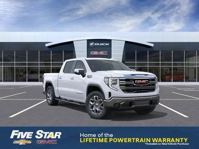 New 2026 Summit White GMC SLT image 1