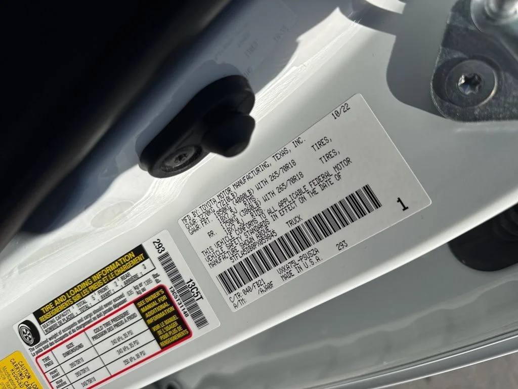 Used 2023 White Toyota SR5 image 35