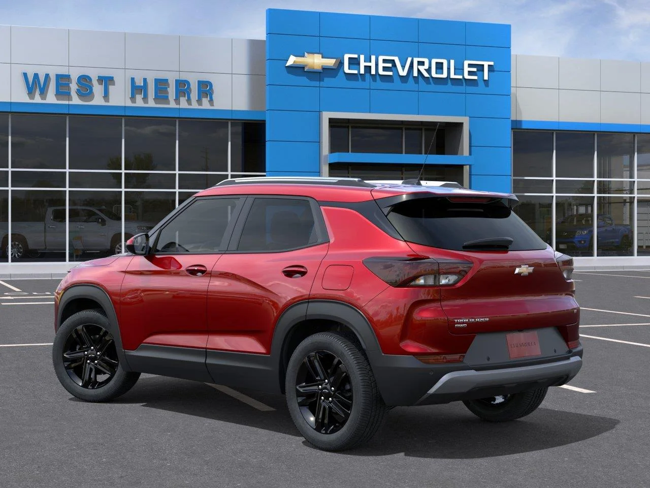 New 2026 Apex Red Chevrolet LT image 3