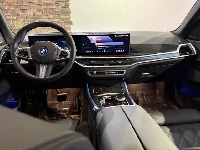 Used 2025 Black Sapphire Metallic BMW xDrive50e image 26