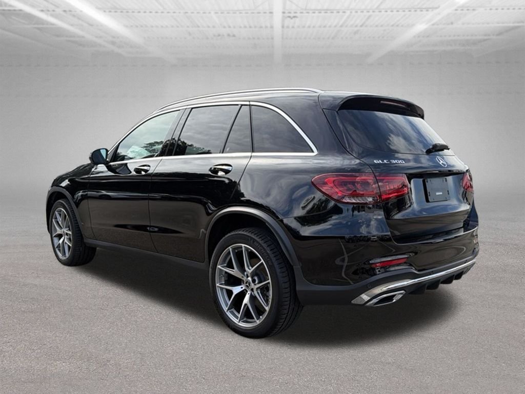 Certified Used 2022 Black Mercedes-Benz GLC 300 image 3