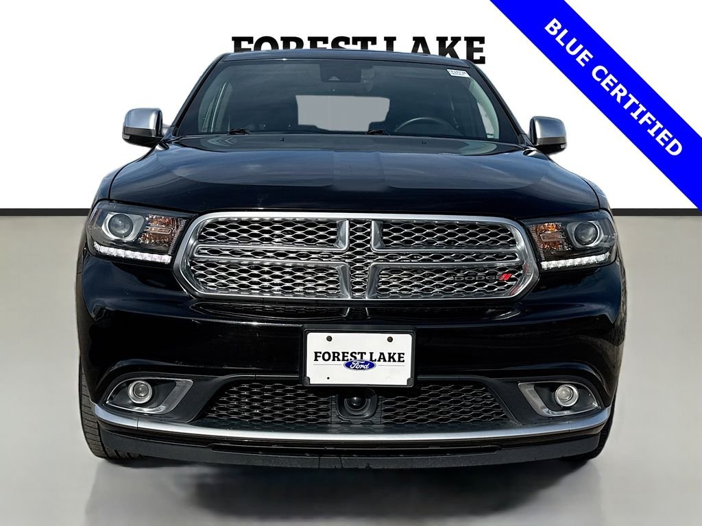 Certified 2017 Dodge Durango Anodized Platinum with VIN 1C4SDJET8HC713664 for sale in Forest Lake, Minnesota