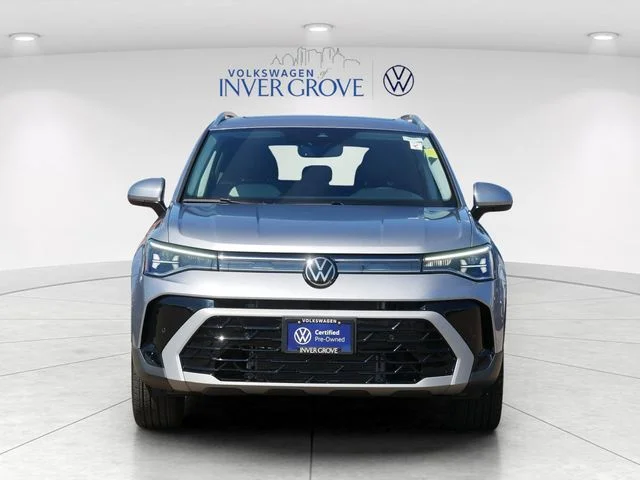Certified 2025 Volkswagen Taos SEL with VIN 3VV4C7B2XSM024212 for sale in Inver Grove Heights, Minnesota