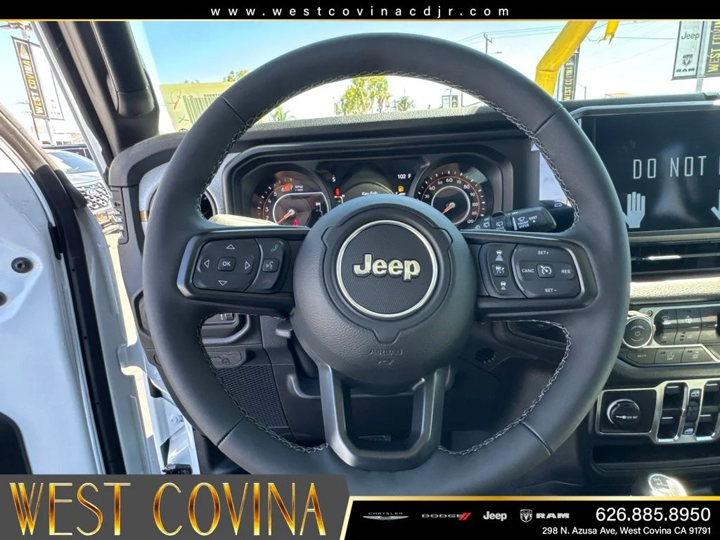 New 2026 Bright White Clearcoat Jeep  image 23