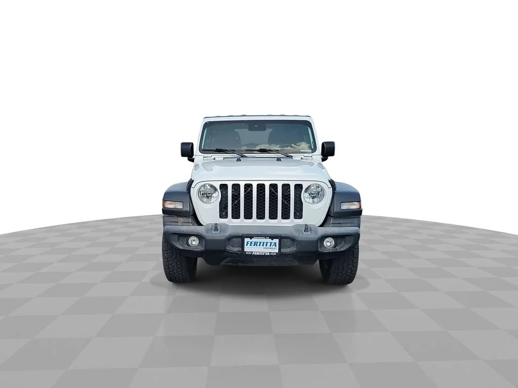 Used 2024 White Jeep 4-Door Sport S 4x4 image 3