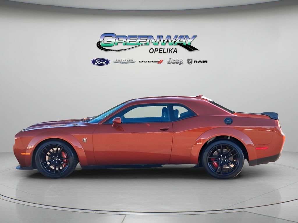 Used 2022 Orange Dodge SRT Hellcat Widebody image 3