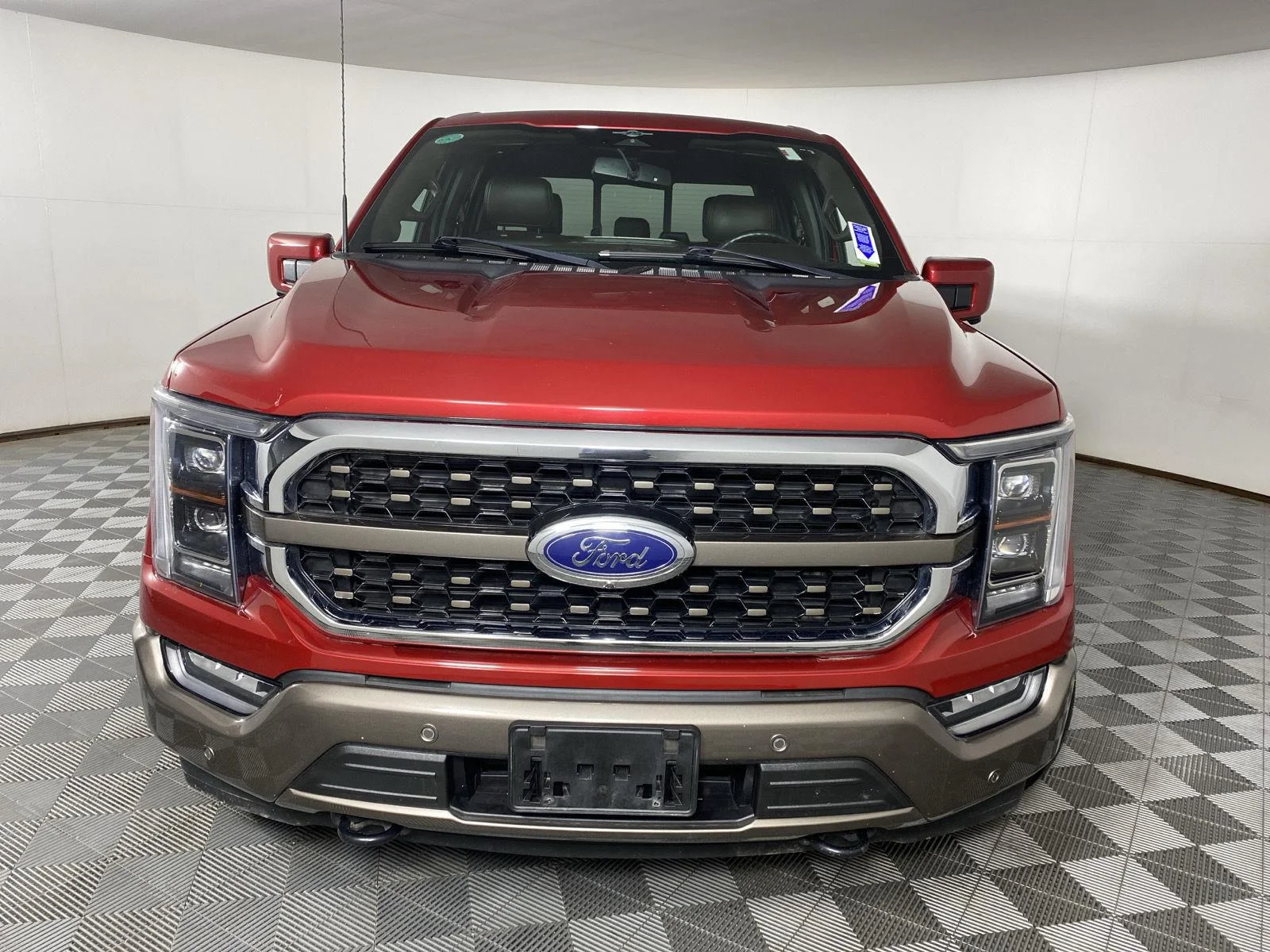 Used 2023 Rapid Red Metallic Tinted Clearcoat/Stone Gray Ford King Ranch image 5