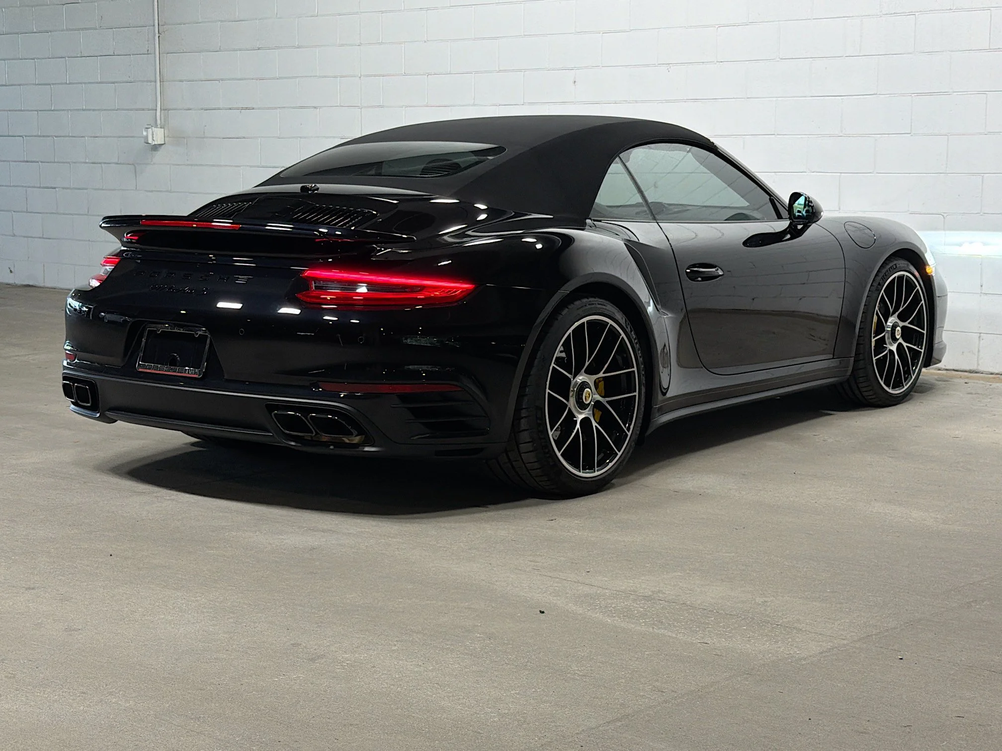 Certified Used 2019 Jet Black Metallic Porsche Turbo S image 7