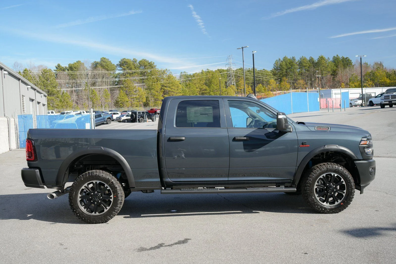 New 2026 Forged Blue Metallic Exterior Paint RAM Tradesman image 11