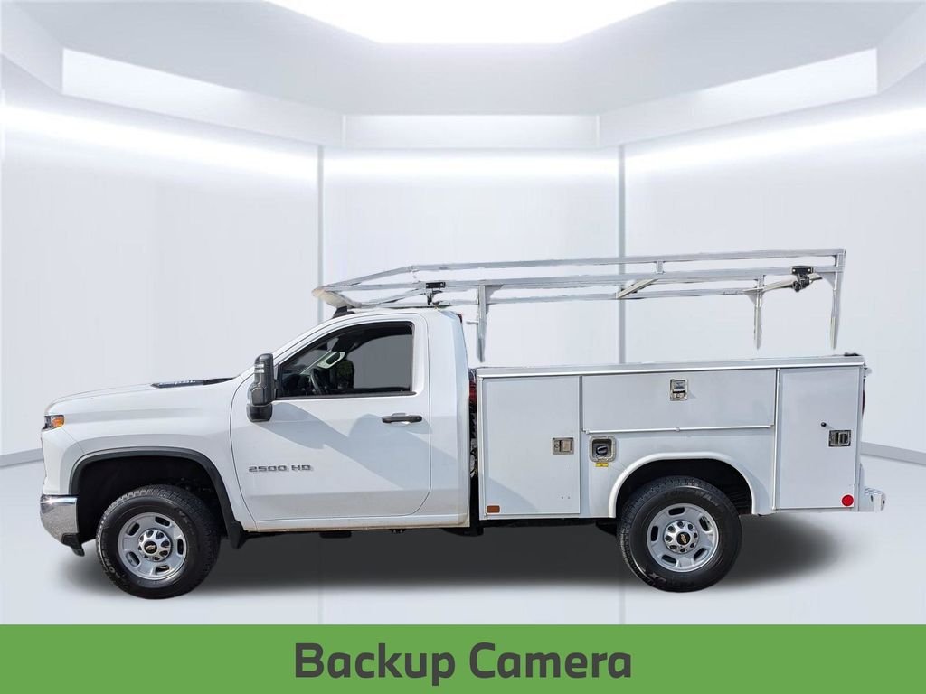 Used 2024 White Chevrolet Work Truck image 2