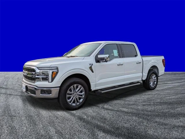 New 2026 Star White Metallic Tri-Coat Ford Lariat® image 8