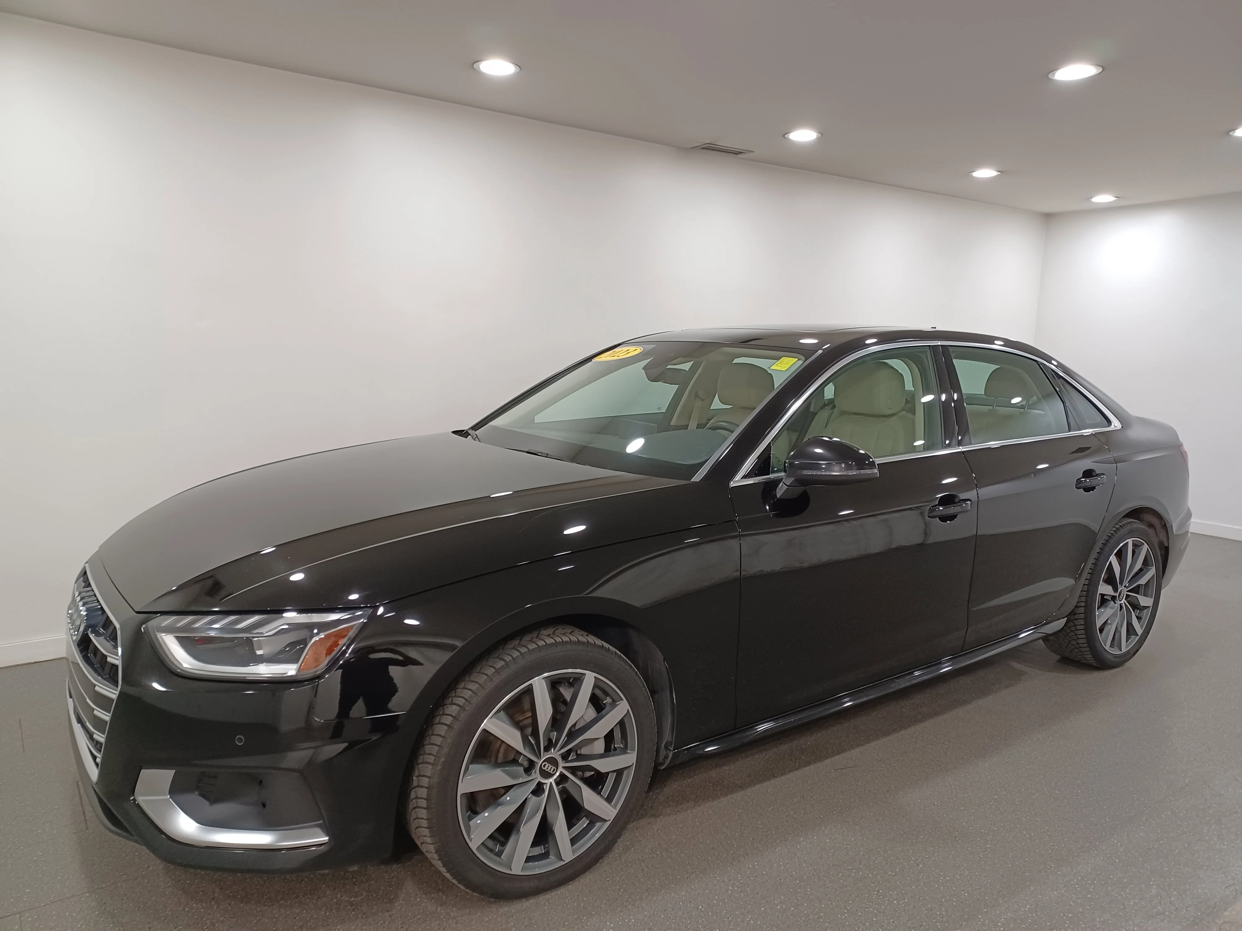Certified Used 2023 Brilliant Black Audi 45 Komfort*Htd Leather | Sunroof | Htd Wheel | Blind Spot Detection | Lane Keep Assist | Park Assist image 2