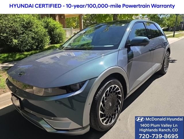 Certified Used 2024 Green Hyundai Limited image 1