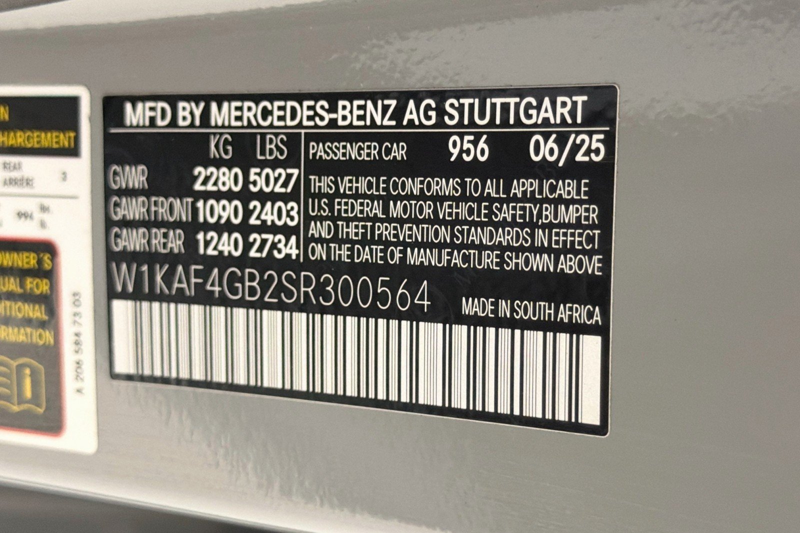 Certified Used 2025 MANUFAKTUR Alpine Grey Mercedes-Benz C 300 image 26