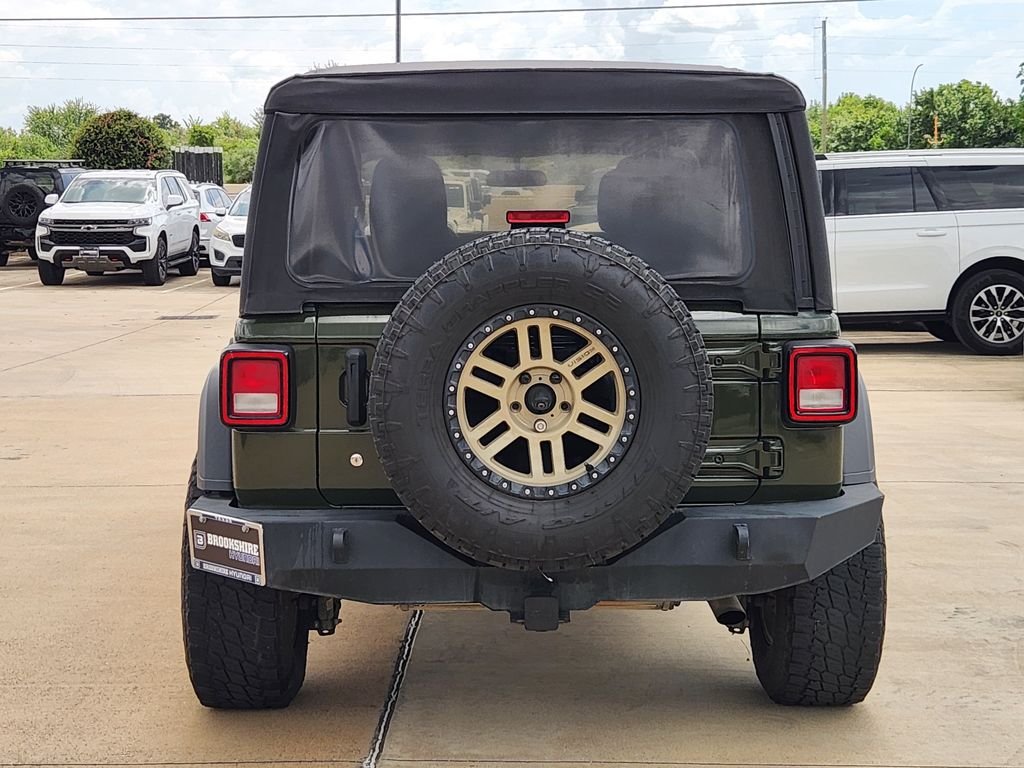 Used 2020 Sarge Green Clearcoat Jeep Sport image 8