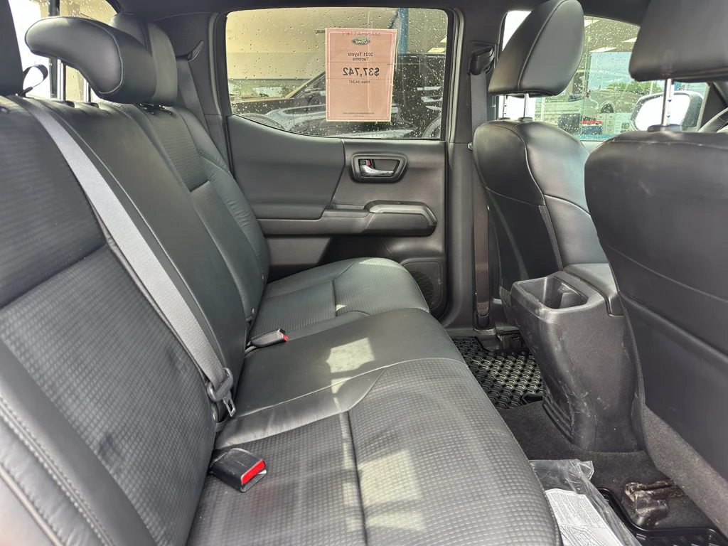 Used 2021 Midnight Black Metallic Toyota TRD Sport image 35