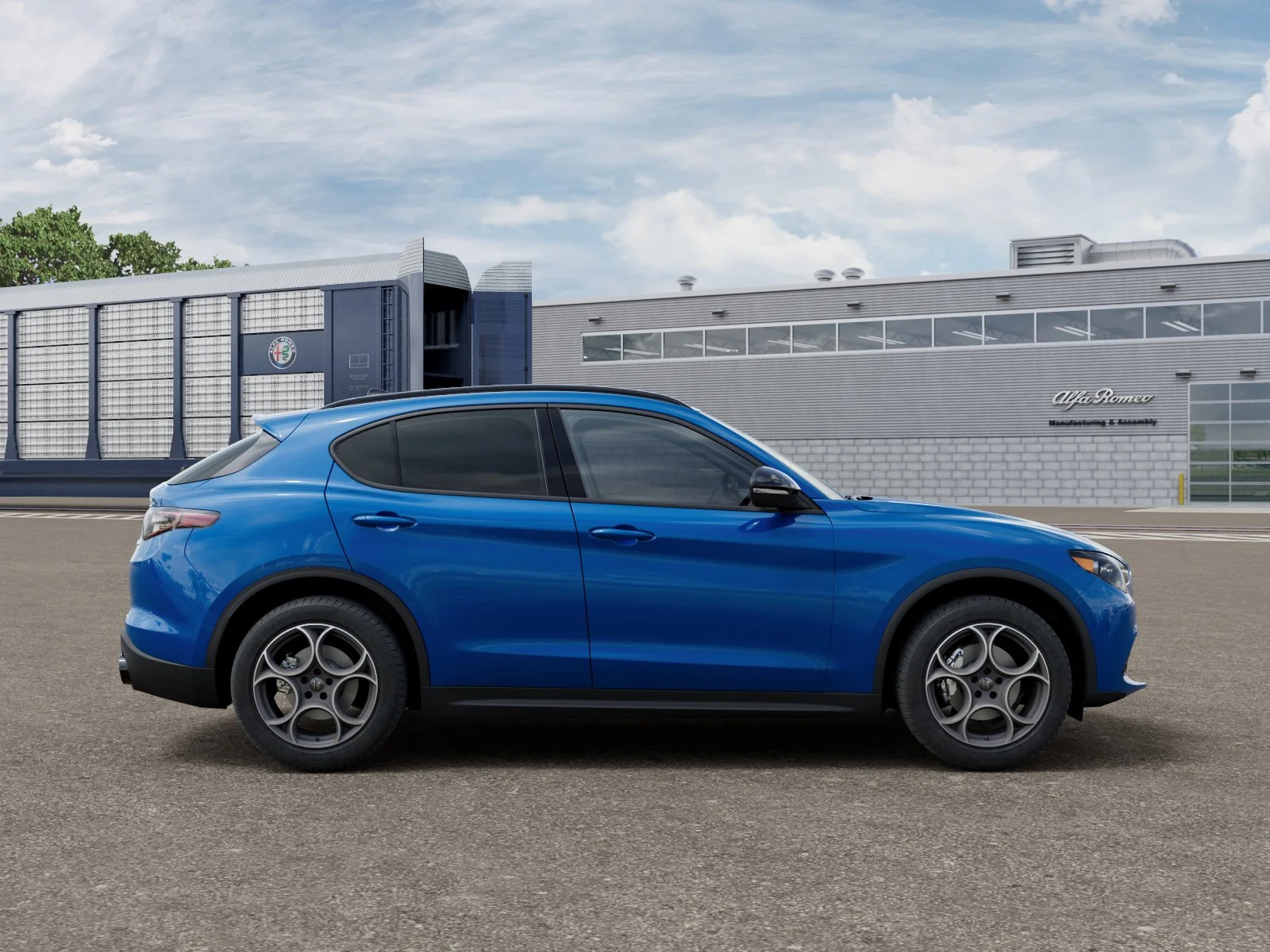 New 2026 Misano Blue Metallic Exterior Paint Alfa Romeo  image 12