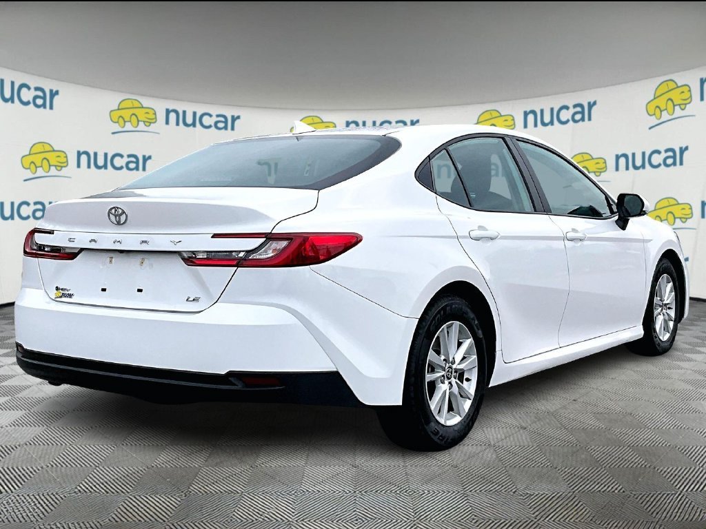 Used 2025 White Toyota LE image 6