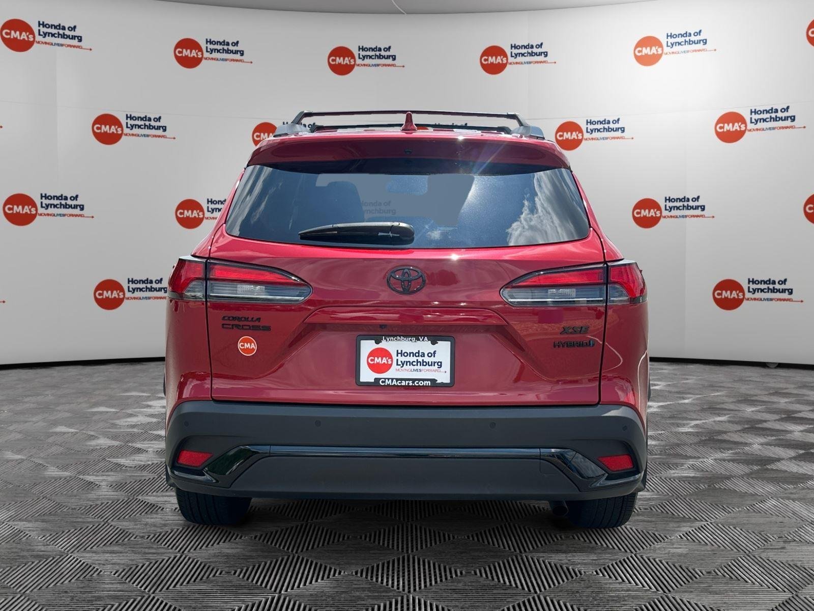 Used 2024 Barcelona Red Metallic Toyota Hybrid XSE image 4