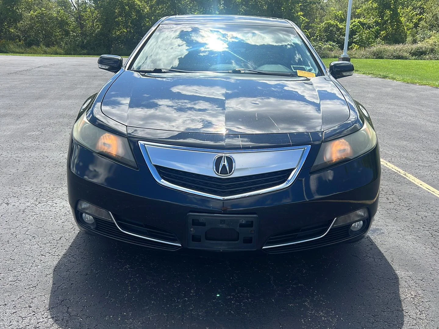 Used 2013 Crystal Black Pearl Acura Tech image 2