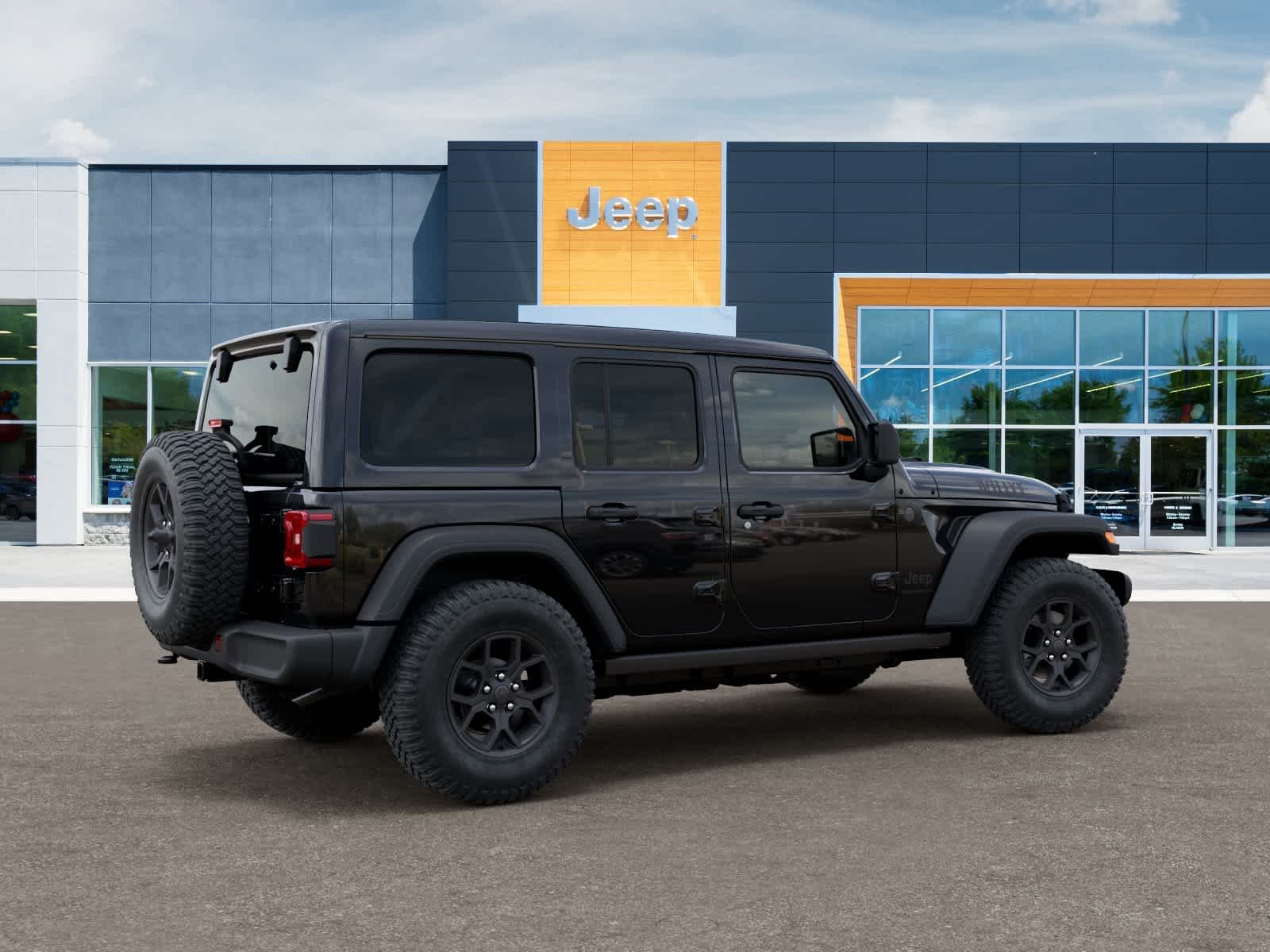 New 2026 Black Clearcoat Jeep Willys image 4