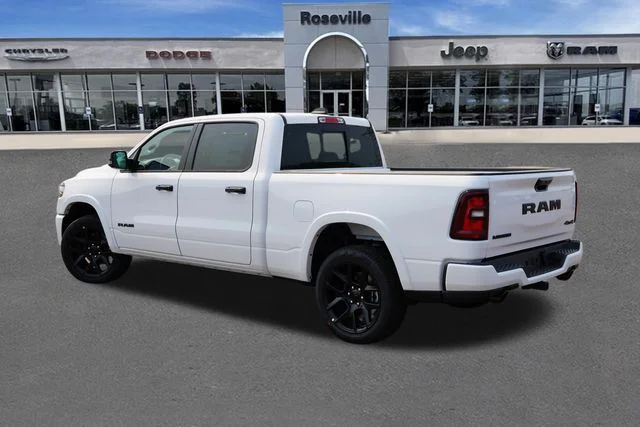 New 2026 Bright White Clear-Coat Exterior Paint RAM Laramie image 5