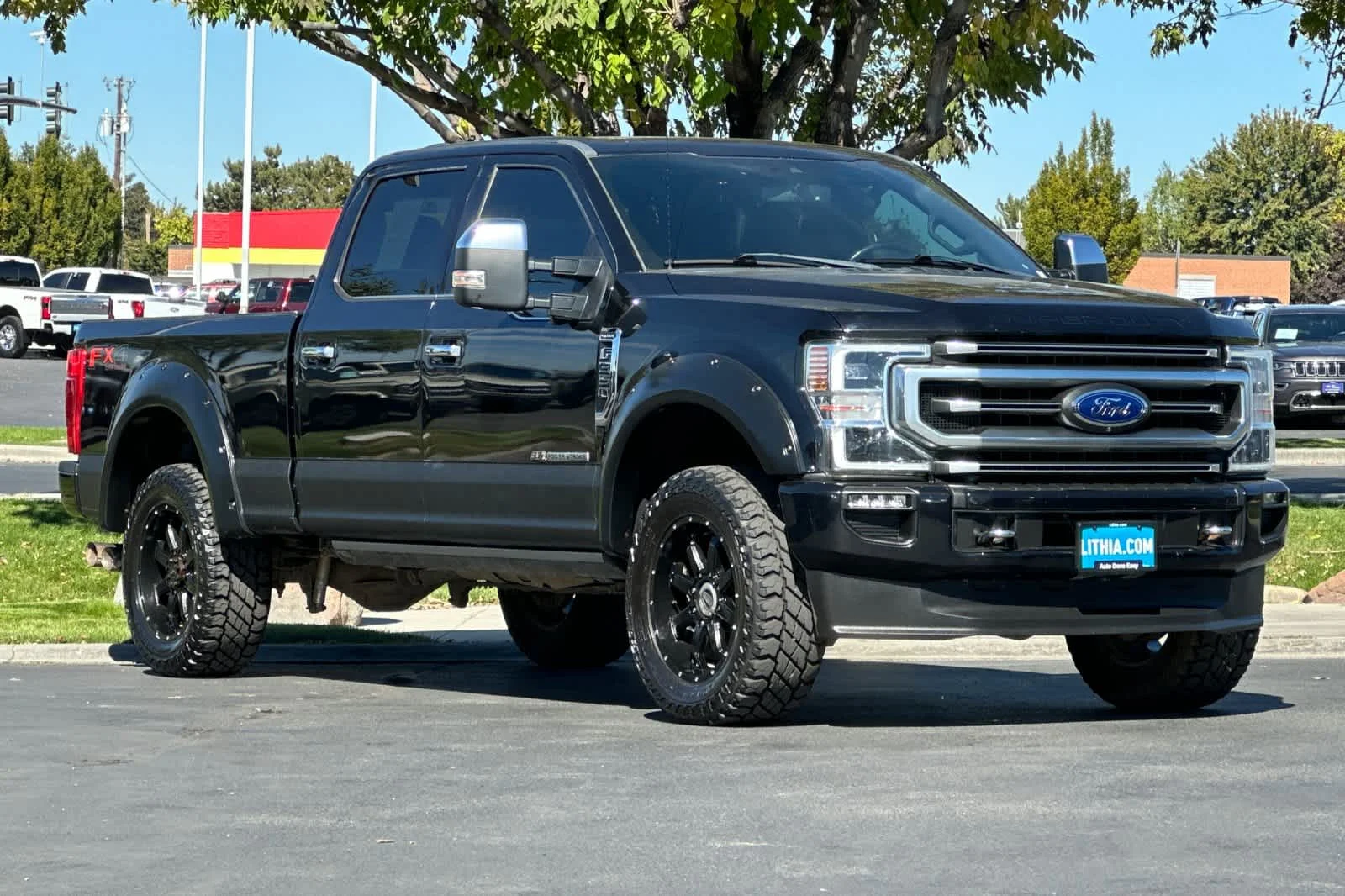 Used 2020 Agate Black Metallic Ford Platinum image 9