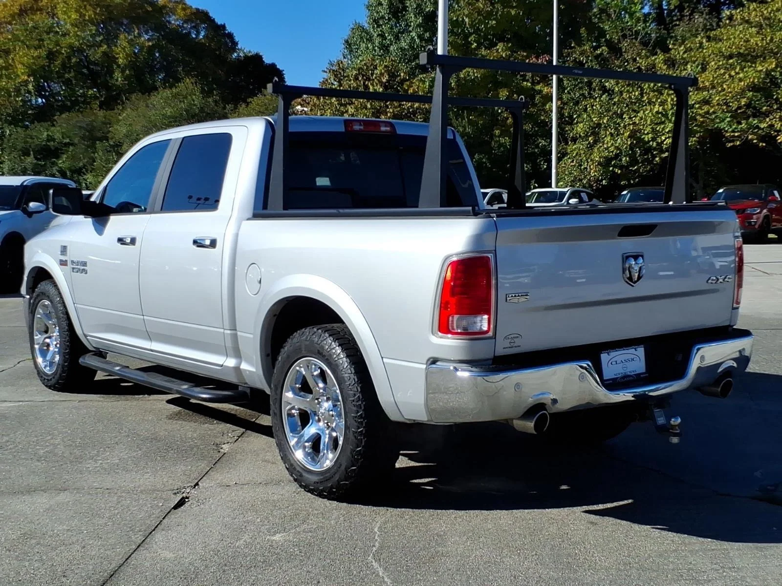 Used 2017 Bright Silver Metallic Clearcoat Ram Laramie image 9