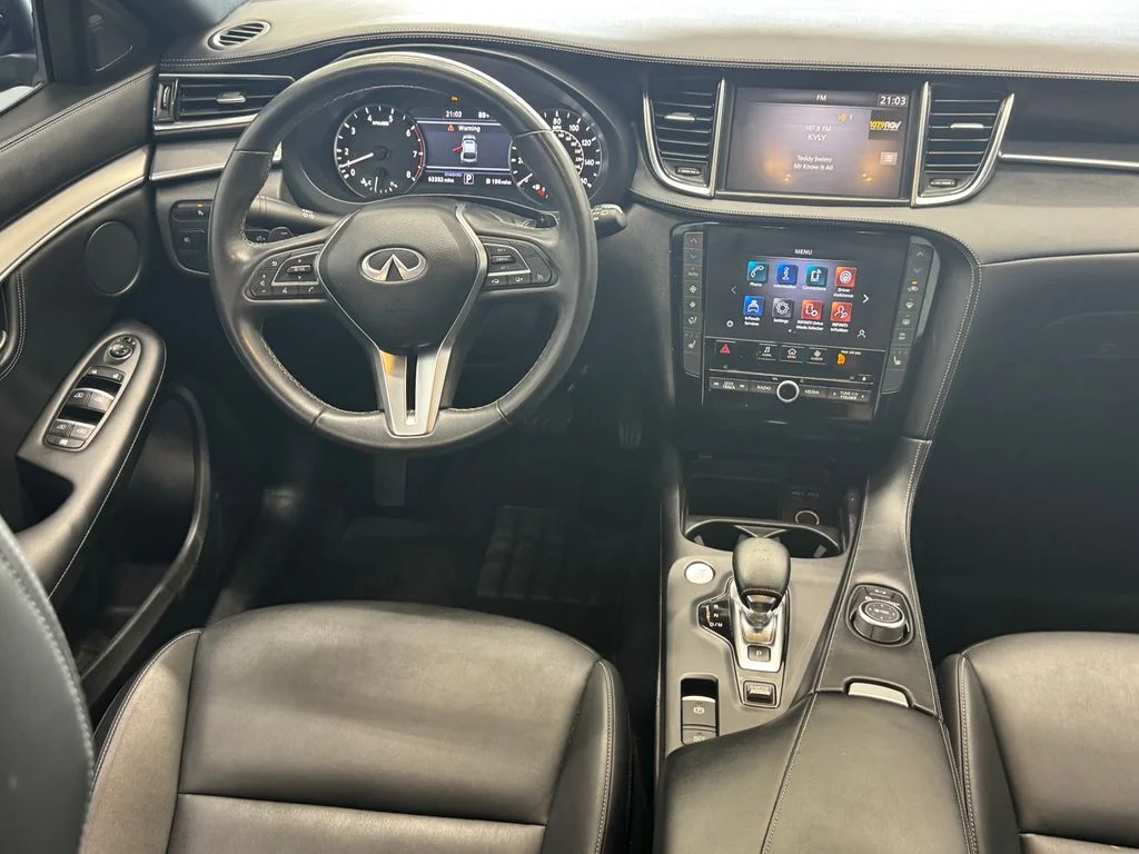 Certified Used 2022 Black INFINITI LUXE image 31