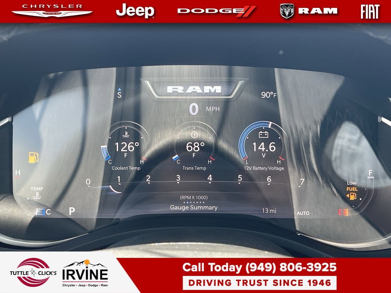 New 2026 Hydro Blue Pearlcoat RAM Big Horn image 24