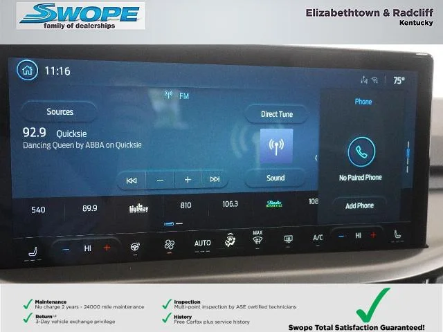 New 2026 Space Silver Metallic Ford Active® image 72
