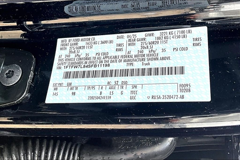 2025 Ford F-150 Platinum - Photo 11