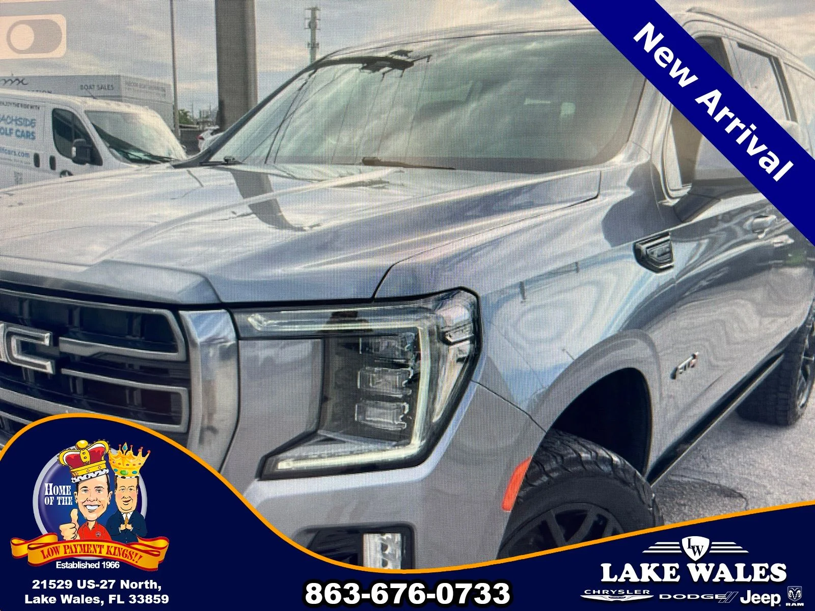 Used 2022 Gray GMC AT4 image 2