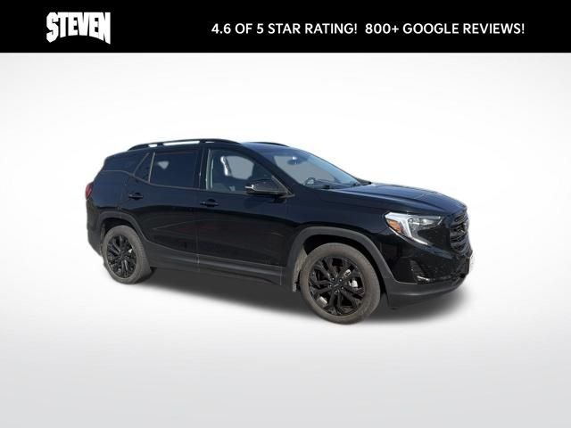 Used 2021 Black GMC SLT image 8