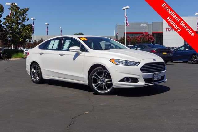 Used 2014 Ford Fusion Titanium with VIN 3FA6P0K96ER317277 for sale in Elk Grove, CA