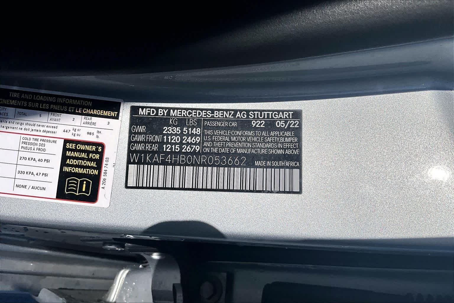 Used 2022 Cirrus Silver Metallic Mercedes-Benz C 300 image 32