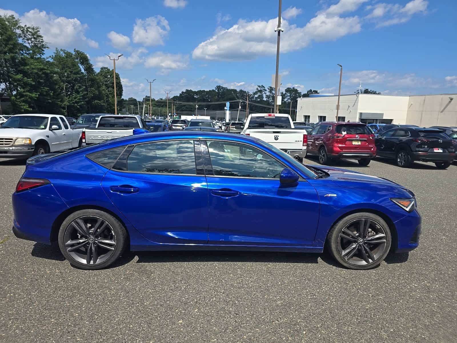 Used 2023 Apex Blue Pearl Acura w/A-Spec Package image 4