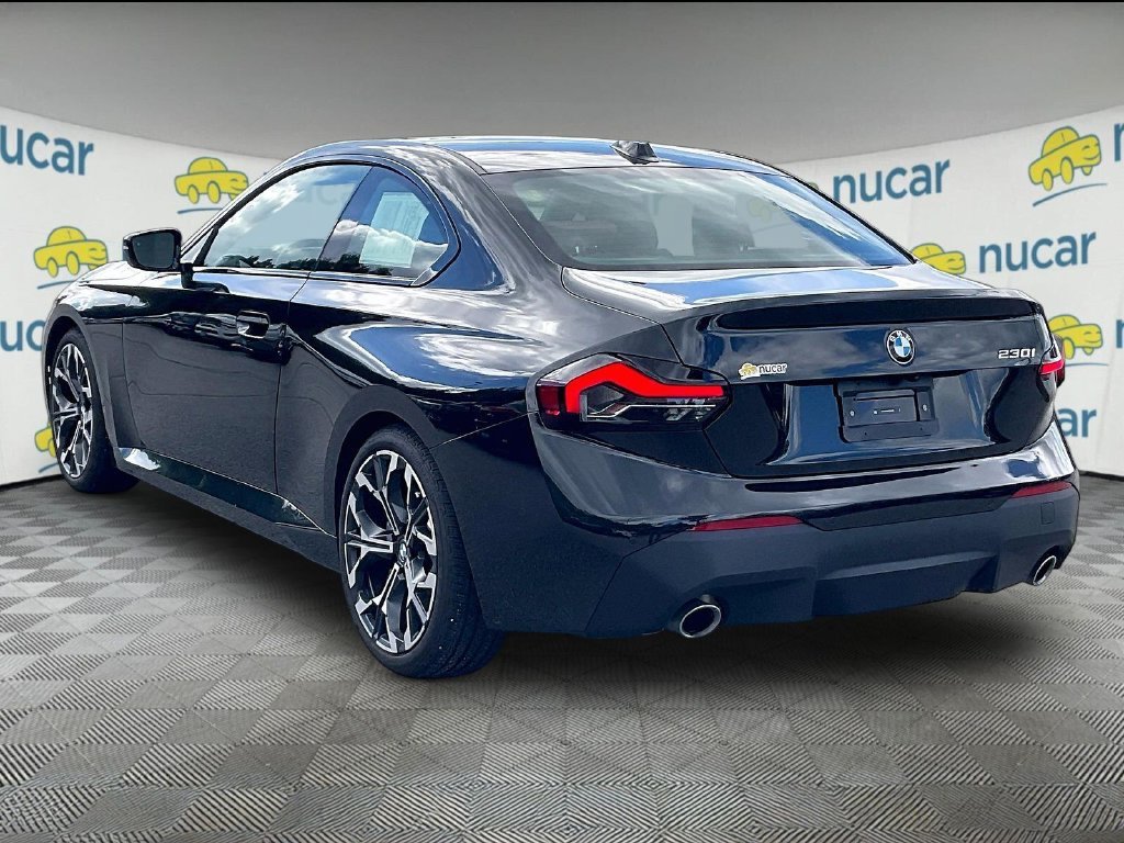 Used 2025 Black Sapphire Metallic BMW 230i image 4