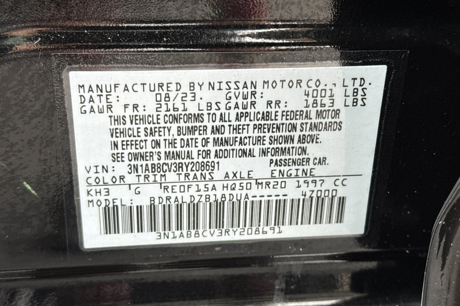 Certified Used 2024 Black Nissan SV image 36